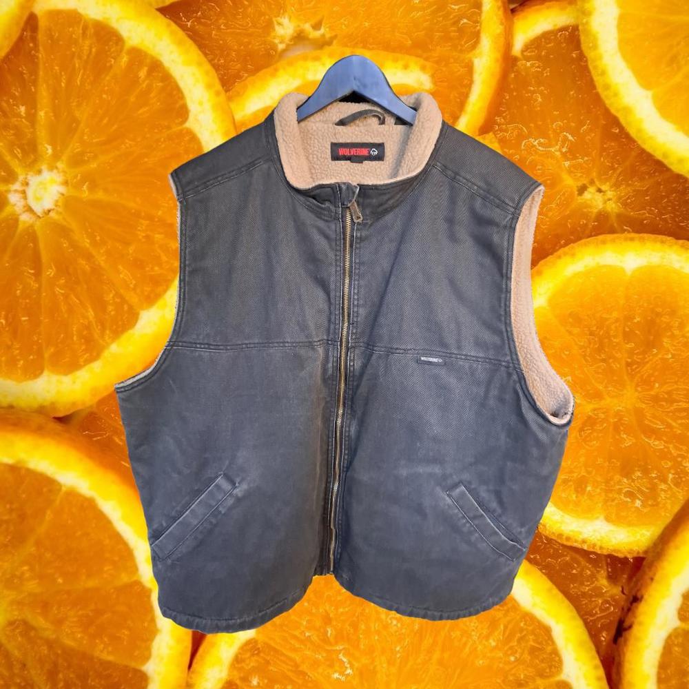 Wolverine Black Lined‎ Vest Size XXL